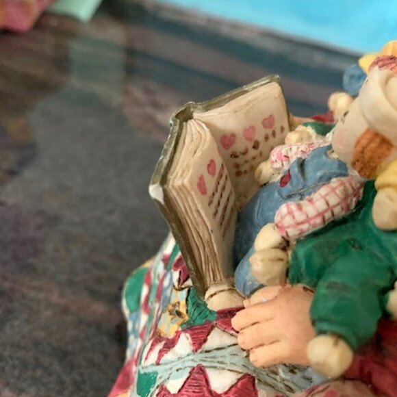 San Francisco Music Box Company Santa with Rag Dolls - Picture 5 of 6